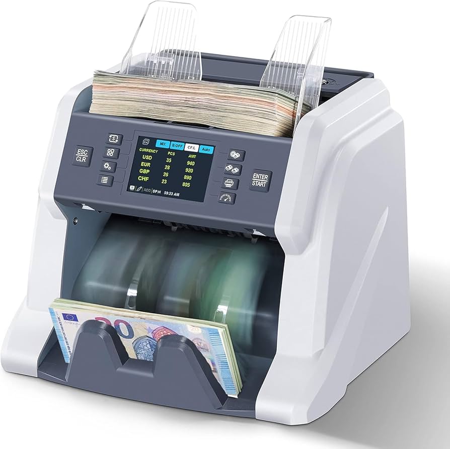 RIBAO BC-40 新札対応紙幣計数機 紙幣カウンター 動作品 Amazon.com : RIBAO BC-40 Mixed Denomination Money Counter